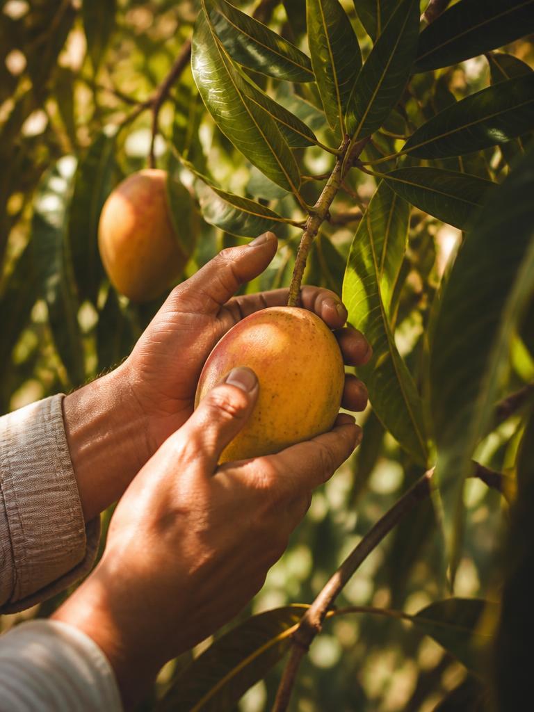 Mango trees and orchards at Monte Valeo