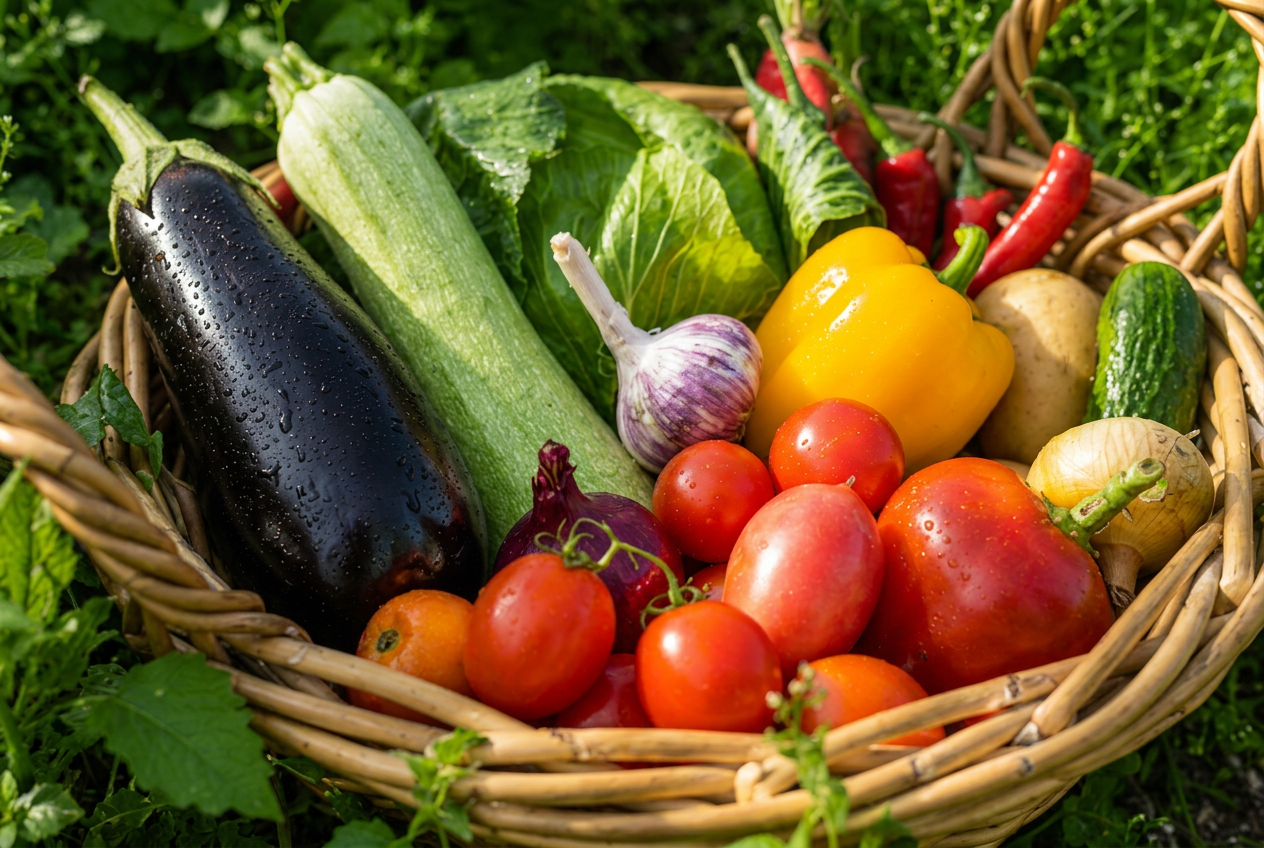 Fresh vegetables